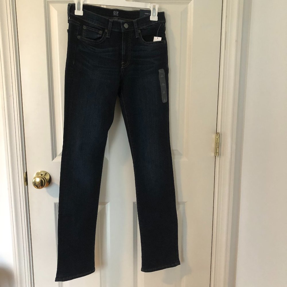 Gap women's classic straight jeans- size 27 waist